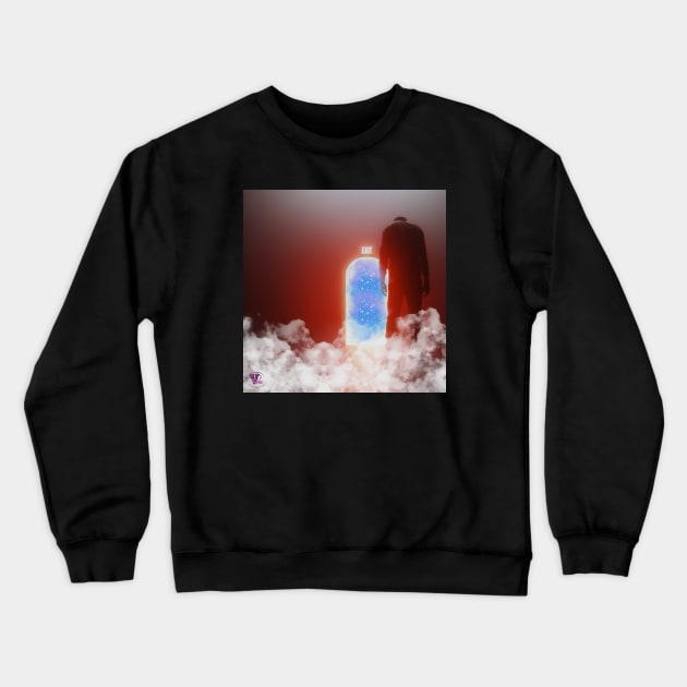 The Exit Crewneck Sweatshirt by Viper Unconvetional Concept